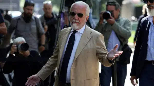 Napoli Başkanı Aurelio De Laurentiis hakkında yargılama kararı!