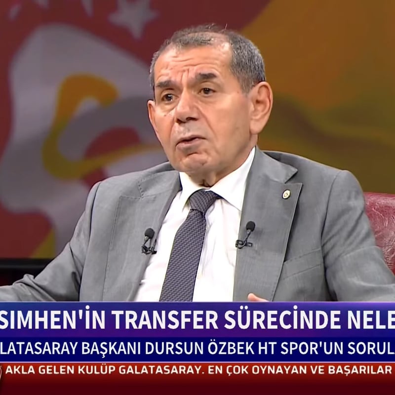 Dursun Özbek'ten Osimhen açıklaması!