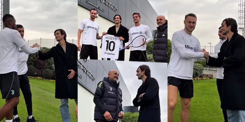 <p>Musetti, dalle Finals alla Continassa: l'incontro con la Juve di Spalletti &egrave; virale</p>