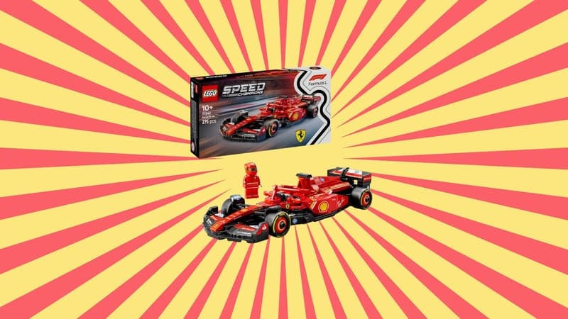 Elle revient : la Formule 1 Lego Ferrari est à prix Black friday, parfait pour Noël