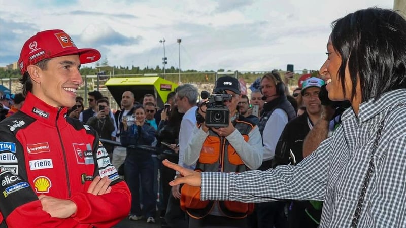 Ana Peleteiro, una más junto a Álex y Marc Márquez en el Gran Premio de Valencia 2025: "Que alguien me pellizque porque acabo de vivir un sueño hecho realidad"