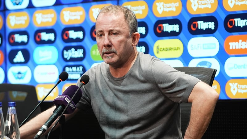 Sergen Yalçın: "Oyuncuların psikolojisi ve motivasyonu bozuk"