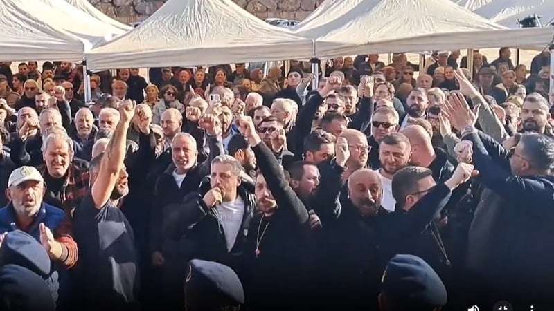 Cengiz'e şok! Halk ayaklandı, toplantı yapılamadı