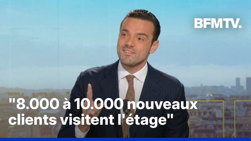 Shein au BHV, report des ouvertures en région...l'interview de Frédéric Merlin en intégralité