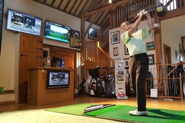 Inside golf instructor's paradise home complete with mini golf course