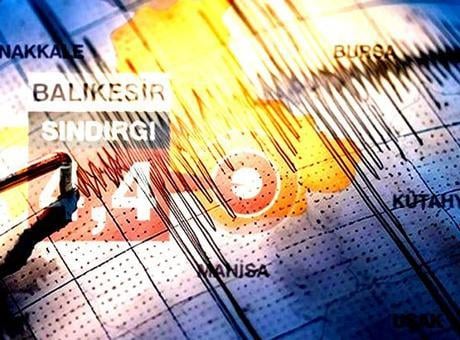 AFAD duyurdu: Sındırgı'da 4.4 büyüklüğünde deprem