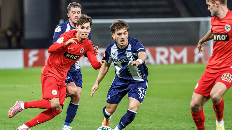 Hertha-Entscheidung gefallen - Mit neuer Viererkette auf Dreier-Jagd