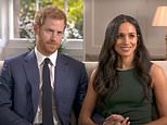 How Prince Harry was 'slumped' alongside Meghan Markle during their engagement interview - suggesting the Duchess' desire to 'control' and 'take over the narrative'
