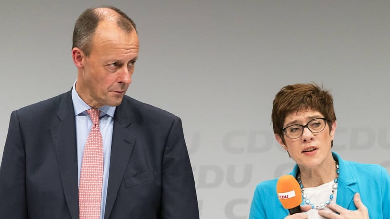 Adenauer-Stiftung: Merz will Annegret Kramp-Karrenbauer stoppen