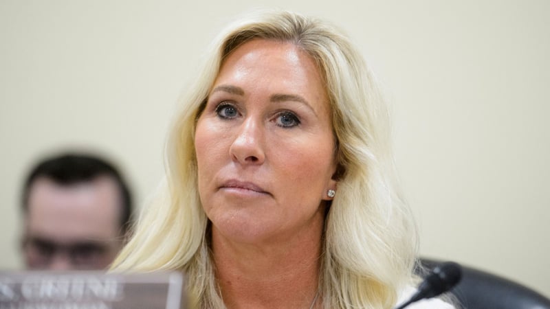 Marjorie Taylor Greene says she's received threats over Trump feud