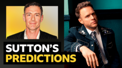 Sutton's predictions v singer Olly Murs