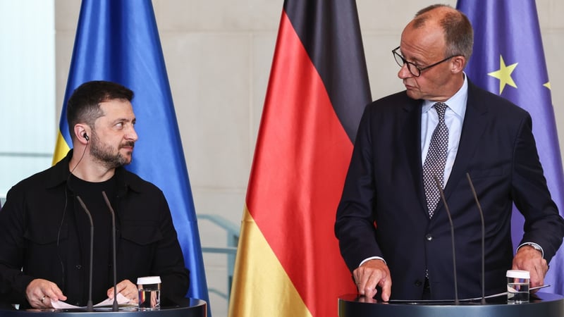 Krieg in der Ukraine: Merz spricht Selenskyj auf Korruptionsskandal an