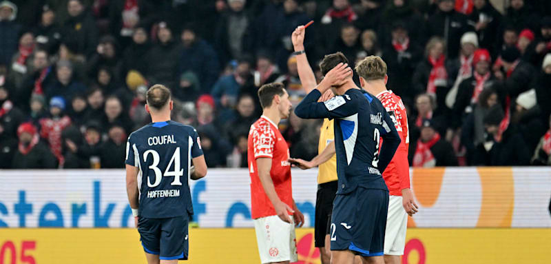 Mainz 05 erkämpft Remis gegen Hoffenheim – und wieder fliegt Dominik Kohr vom Platz