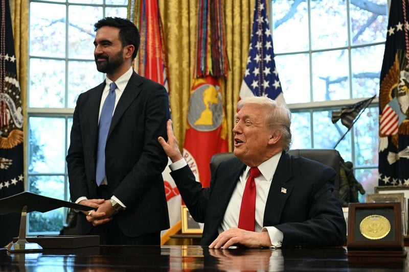 Trump Says He’s ‘Okay’ With Mamdani Considering Him A Fascist In Friendly Meeting