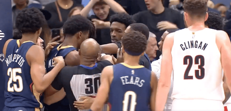 Trail Blazers’ Jerami Grant, Pelicans’ Yves Missi ejected after heated fight