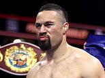 Heavyweight boxer Joseph Parker accused of taking cocaine DAYS before fight: Promoter reveals he is in 'total shock' after confirming positive test