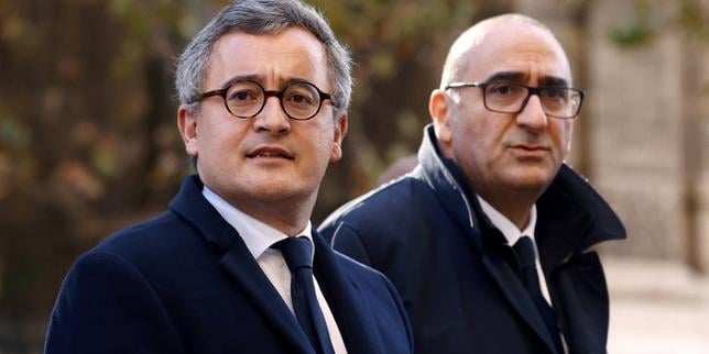 La « menace » du narcotrafic est « au moins équivalente à celle du terrorisme » en France, estime Gérald Darmanin à Marseille