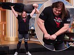 This Morning's Alison Hammond screams as Dermot O'Leary gets lifted by World's Strongest Woman - before she bends pan with impressive strength