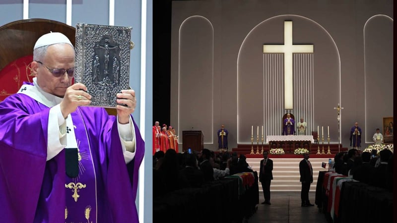 Vatikan Devlet Başkanı Papa 14. Leo'dan, Volkswagen Arena’da 4 bin kişilik ayin: Bu ülkede dört farklı litürjik geleneği kapsar; Latin, Ermeni, Keldani ve Süryani