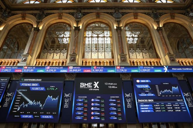 El Ibex 35 pierde los 16.500 puntos tras caer un 1% en la apertura