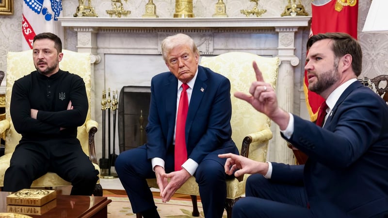 Zelensky and Vance discussed U.S. peace plan for Ukraine