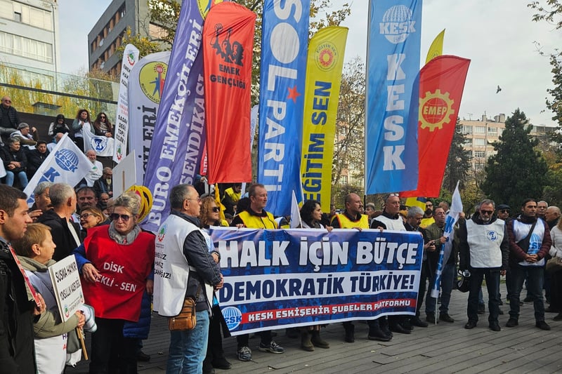 Eskişehir’de “halk için bütçe” sesi: "Bütçe bir avuç zengine akıyor"