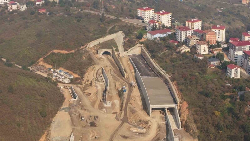 Trabzon'a nefes aldıracak projede sona gelindi! Mesafeler kısalacak, trafiği rahatlatacak