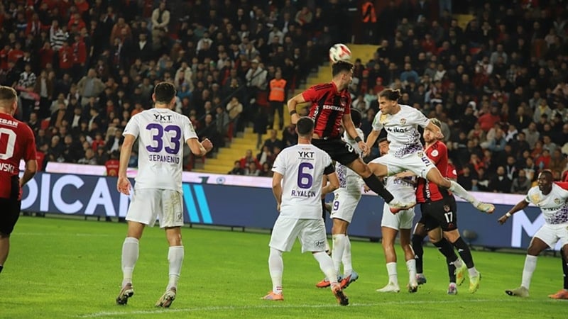 İkas Eyüpspor Gaziantep deplasmanında 3 puanı hatırladı: İşte maçın özeti