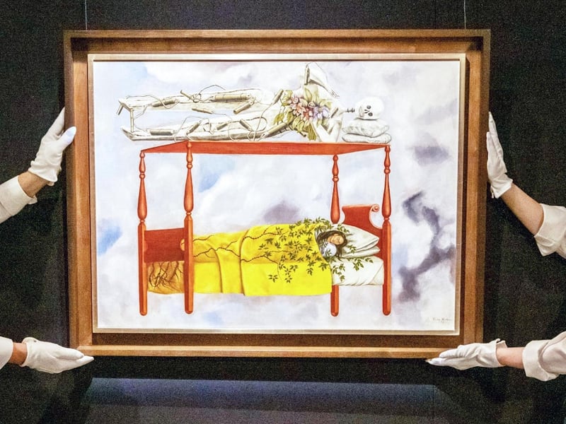 Kunst: Gemälde von Frida Kahlo wird zum teuersten je versteigerten Kunstwerk einer Frau