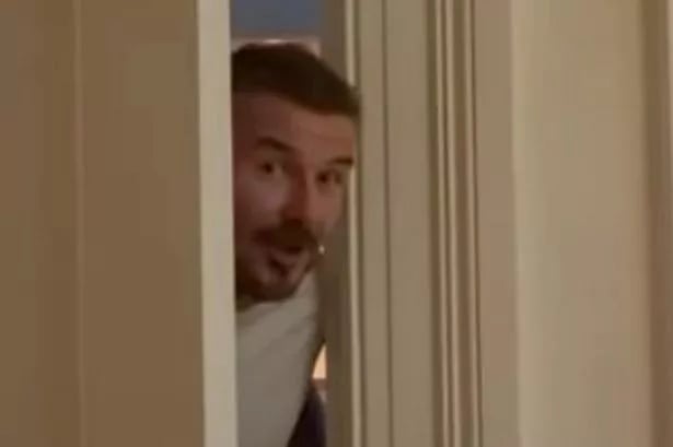 David Beckham sends fans wild as he recreates 'be honest' clip with Victoria