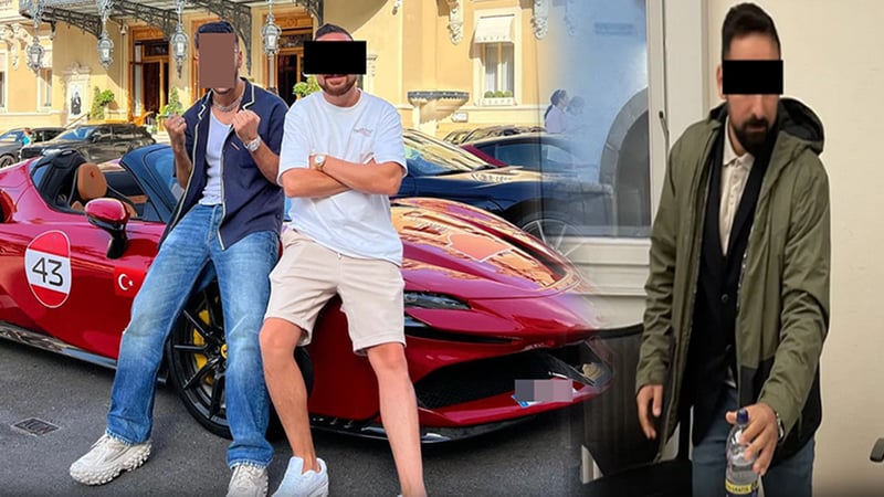 Almanlar 'Ferrarili Cuma'nın peşinde: Milyonlarla Türkiye'ye kaçtı