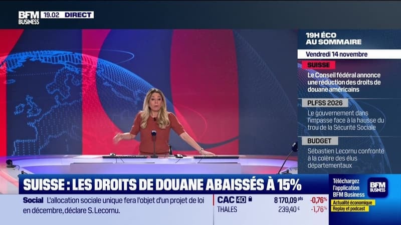 Le 19h Eco - Vendredi 14 novembre