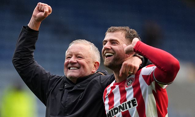 Chris Wilder and Patrick Bamford hilariously bury the hatchet while dancing to THAT x-rated chant about the Sheffield United boss after Steel City derby win over rivals Wednesday