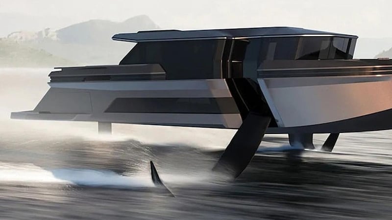 El sofisticado hidroplano que marca un hito en su categoría: rápido, ligero, resistente y con 200 metros de superficie habitable