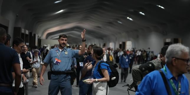 COP30 : un incendie, rapidement maîtrisé, a entraîné l’évacuation du site de la conférence, à Belem