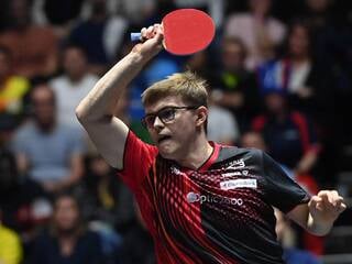 VIDÉO Tennis de table. Le point XXL d’Alexis Lebrun face à son frère Félix en finale du WTT Star Contender de Muscat