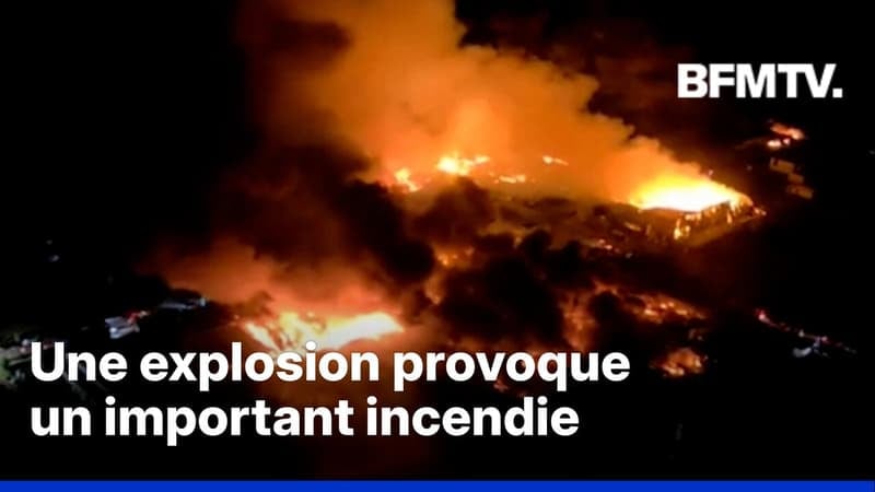 Argentine: une forte explosion dans une zone industrielle provoque un important incendie