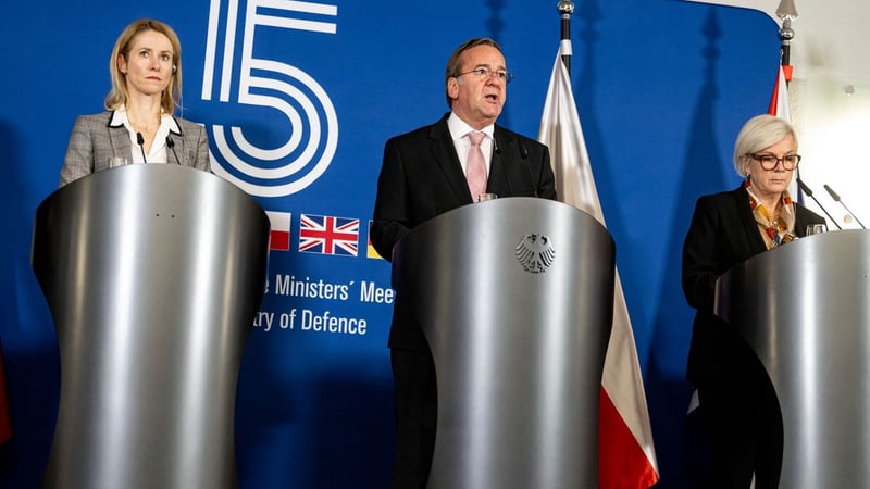 Abwehrkampf gegen Russland: Deutschland sagt Finanzierung von US-Waffen für Ukraine zu