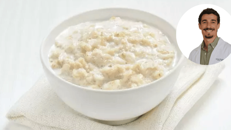 Roberto Sánchez de Valle, nutricionista sobre la crema de arroz: “Si eres deportista y quieres un post entreno fácil de digerir es fantástico”
