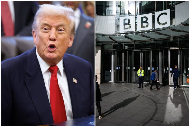 BBC awaits response from Donald Trump after apologising for Panorama speech edit