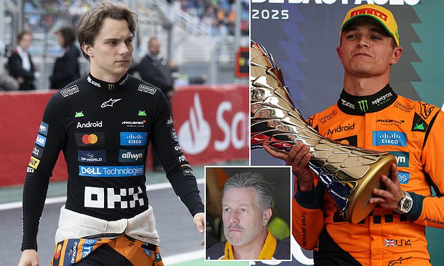Aussie F1 fans are convinced Oscar Piastri's title hopes are being ruined by his team's pro-British bias. Now the last driver from Down Under to be crowned world champ says that take is 'a complete load of crap'