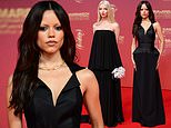 Jenna Ortega stuns in a plunging backless gown as she joins glamorous Anya Taylor-Joy at the opening night of the 22nd Marrakech Film Festival