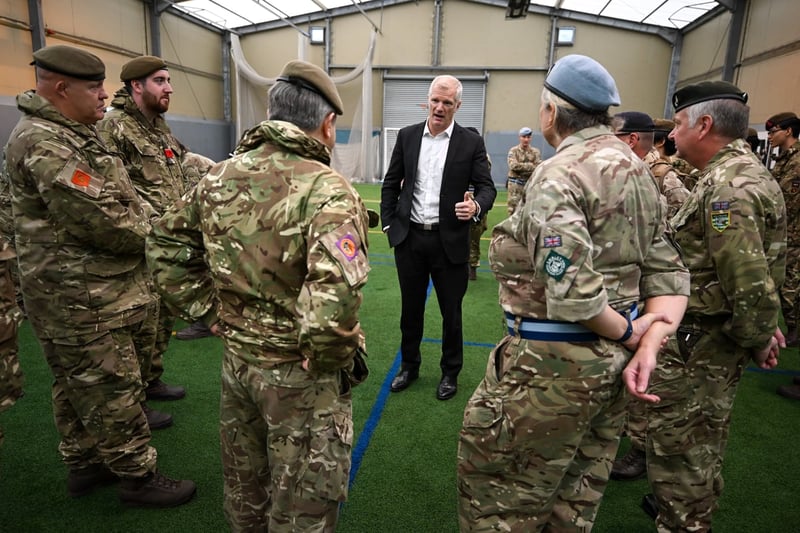 'Shadow of war' is looming: UK's stark warning as conflict with Russia 'at Europe's door'