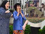 I'm A Celebrity FIRST LOOK: Lisa Riley and Alex Scott join Jack Osbourne, Ruby Wax and AngryGinge as they film trial ahead of show's launch