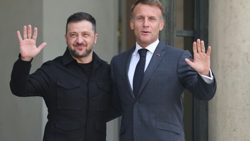 Un "mur de drones" vendu à Kiev, une future usine d'engins kamikazes Turgis & Gaillard avec Renault comme partenaire... L'Élysée va profiter de la visite de Zelensky à Paris pour tenter de vendre des drones français