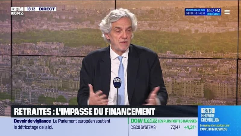 Alexandre Saubot (France Industrie) : Retraites, l'impasse du financement - 13/11