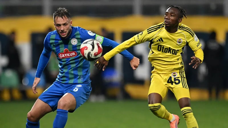 Rizespor'dan Fenerbahçe maçı tepkisi: 'Neyi temizliyorsunuz?'