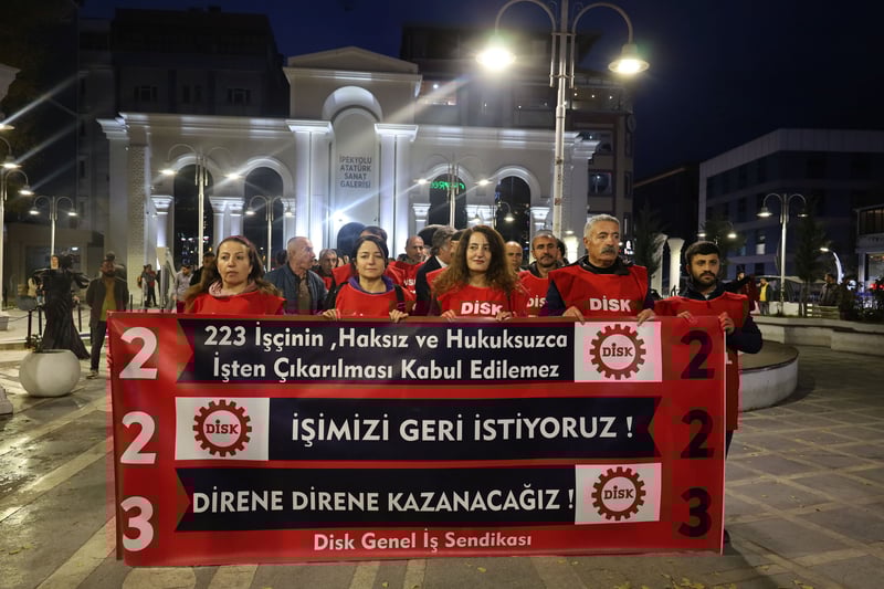 Kayyımın işten attığı işçiler 107 gündür direniyor