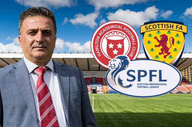 Furious Hamilton Accies chief accuses SPFL and SFA of 'sabotage' and trying to force club to the wall