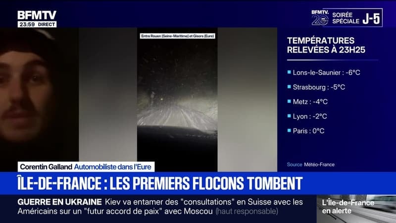 Neige-Verglas : l'Île-de-France en vigilance orange - 22/11